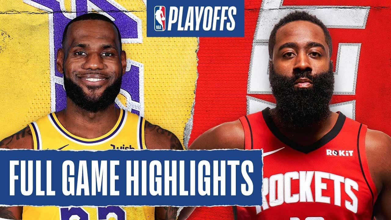 Houston Rockets 100:110 Los Angeles Lakers (NBA Playoffs 2020)