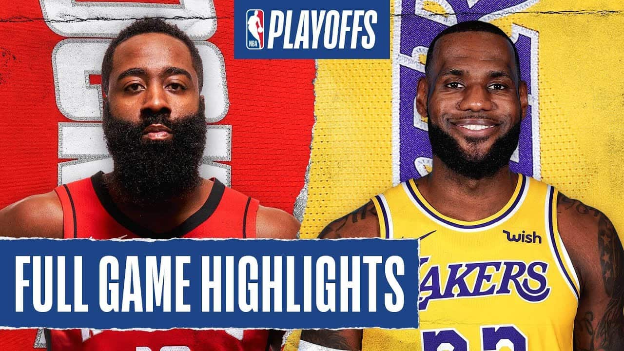 Los Angeles Lakers 119:96 Houston Rockets (NBA Playoffs 2020)